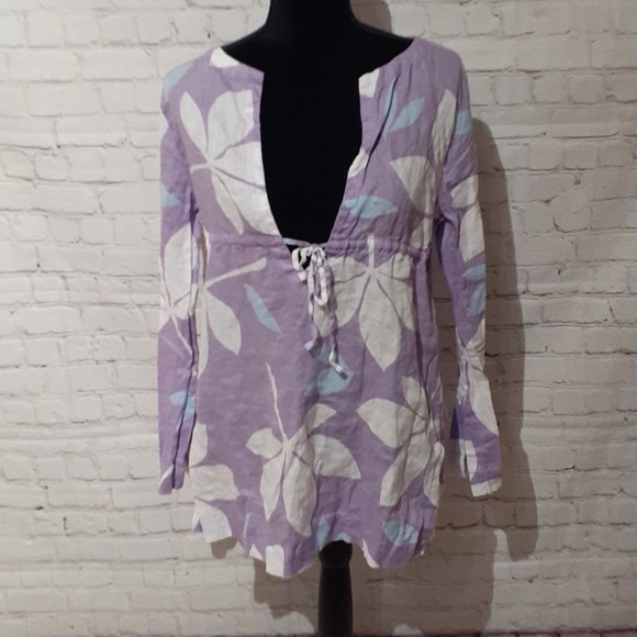 ISLAND COMPANY medium cover up, 100% linen, $249 - Picture 1 of 6